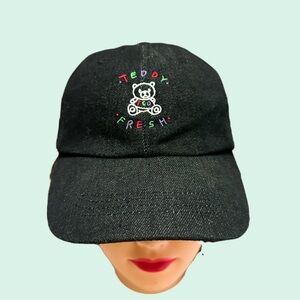 Teddy Fresh Black Girls  Cap with Colorful Embroidery